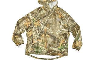 Realtree Men's Camouflage Pullover Hoodie 2XL Brown Polyester Pockets